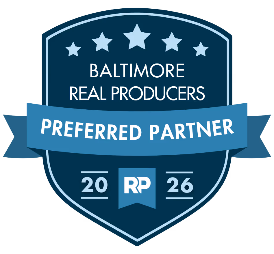 Baltimore Real Producers Preferred Partner 2026