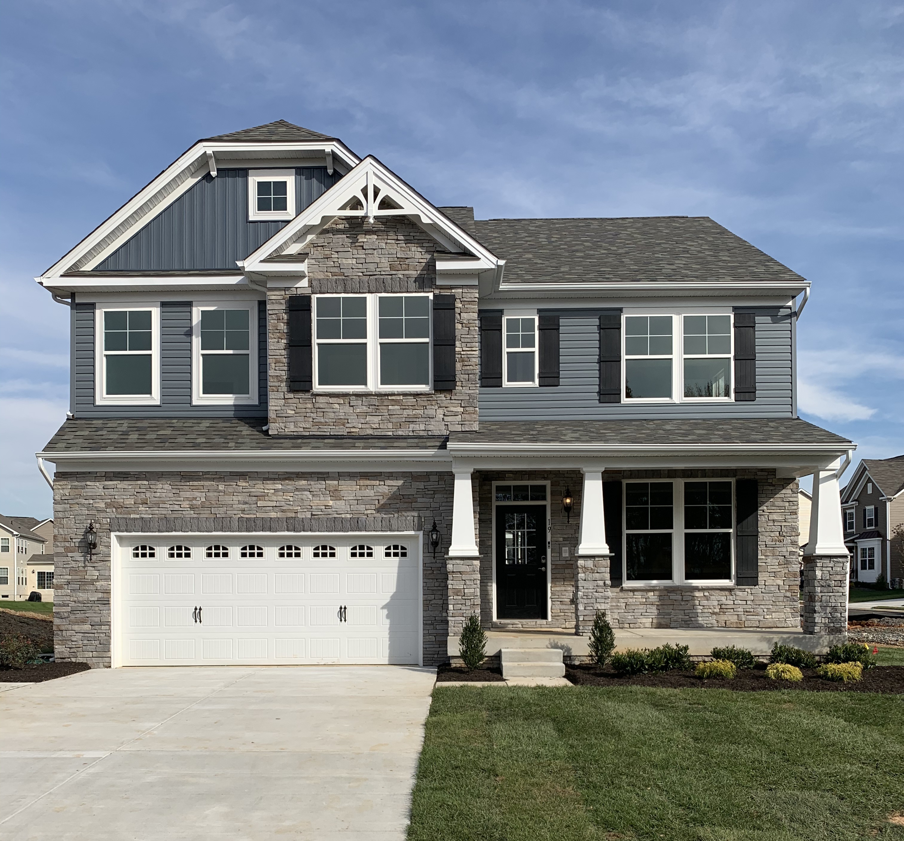 A finished Ward home
