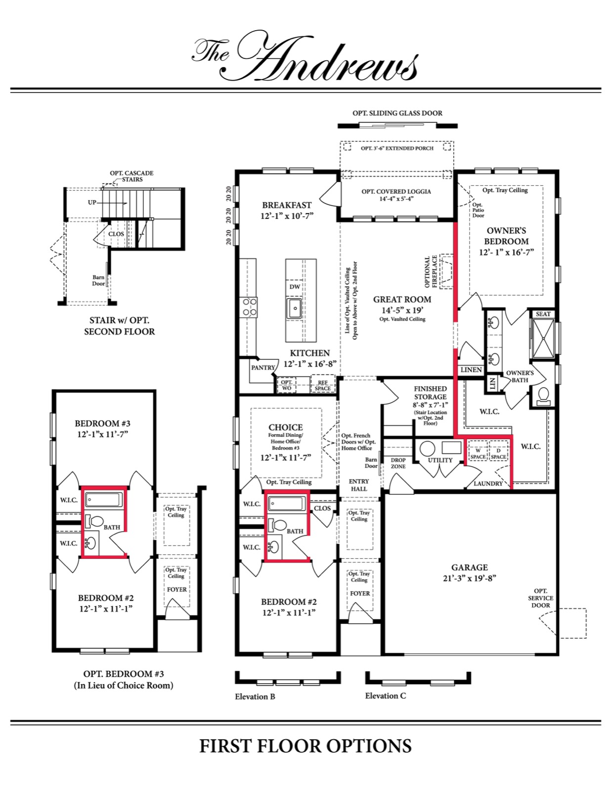 Andrews I First Floor — Ward Communities home