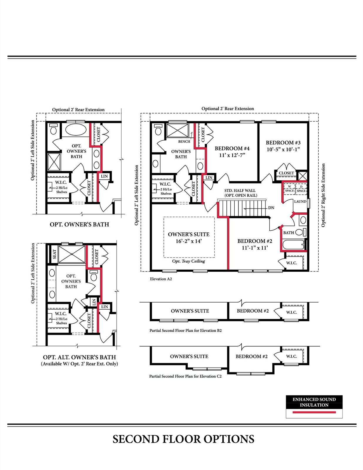 Augusta Second Floor — Ward Communities home