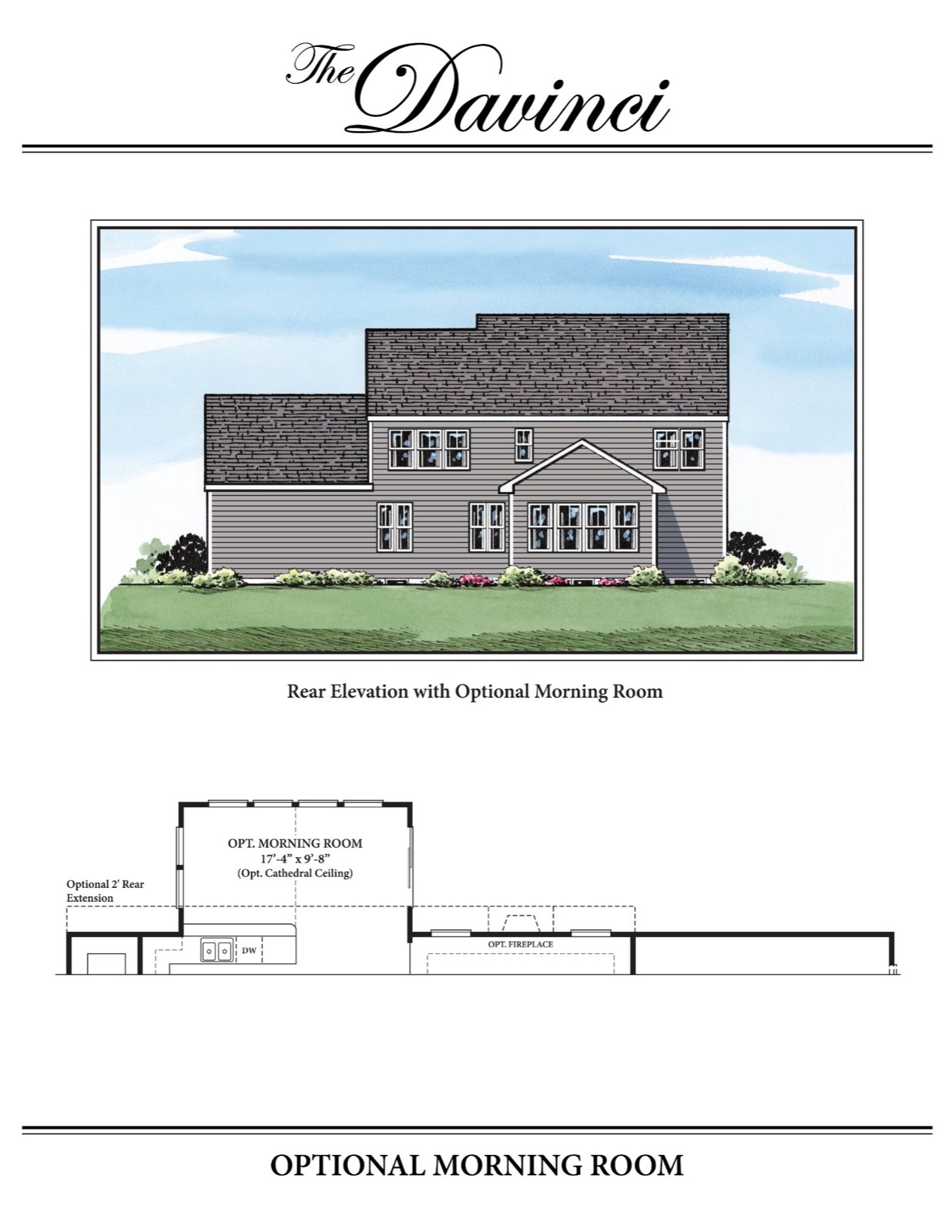 DaVinci Optional Morning Room — Ward Communities home