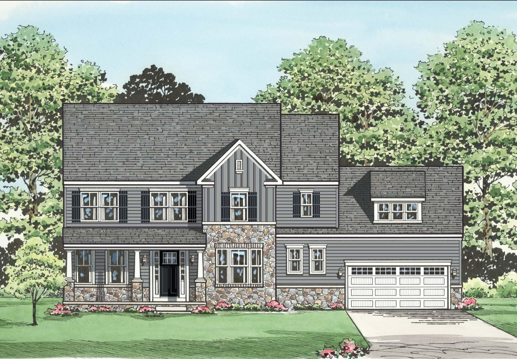 DaVinci Elevation A — Ward Communities home