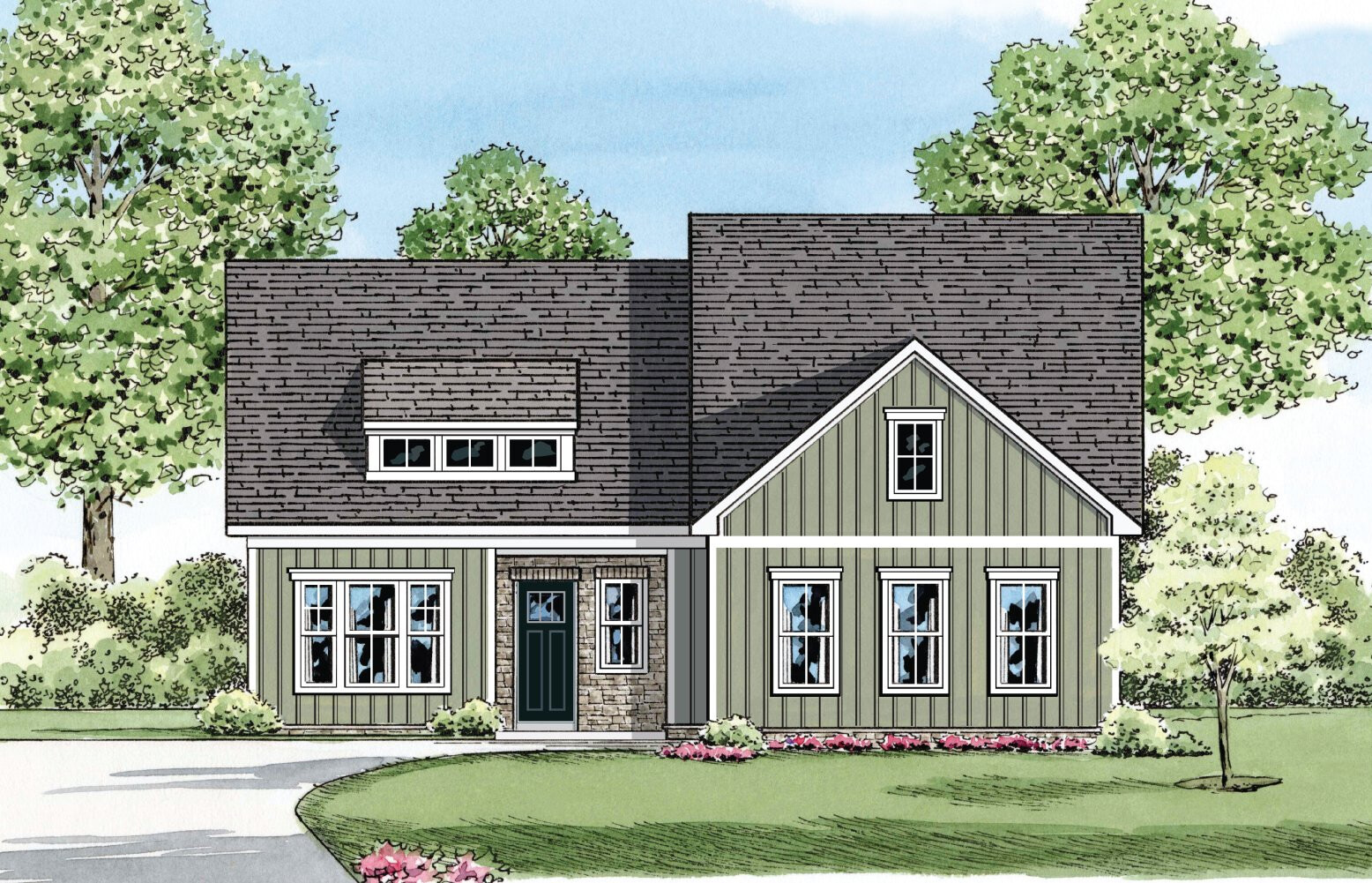 Grant Elevation C — Ward Communities home