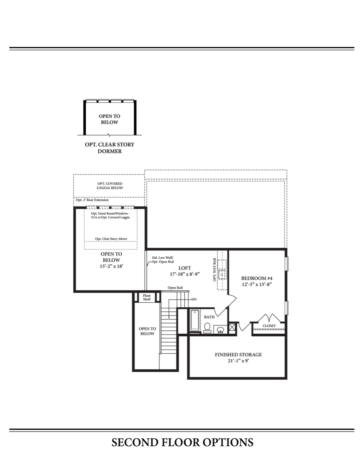 Grant Optional Second Floor — Ward Communities home