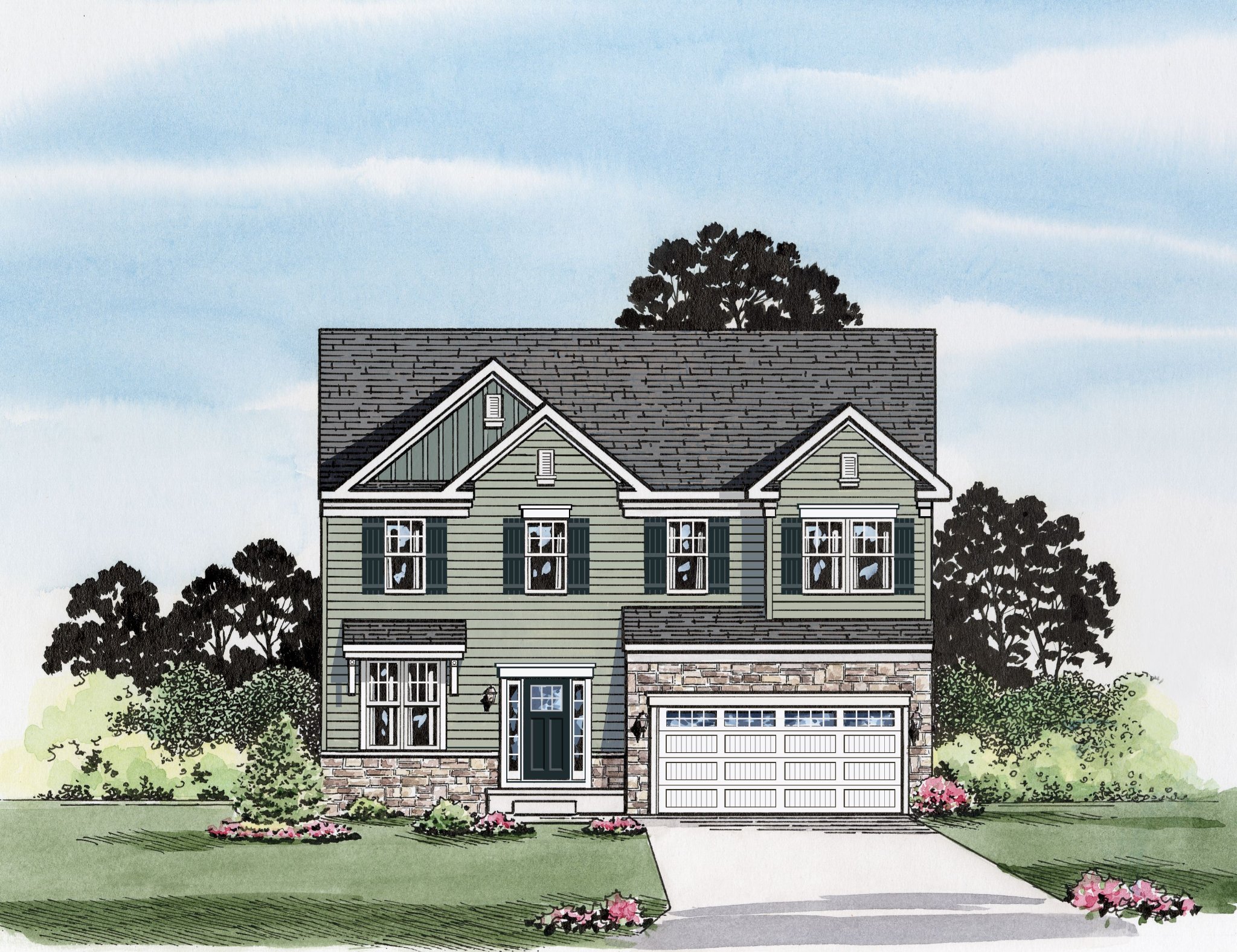 Hampton II Elevation B teaser