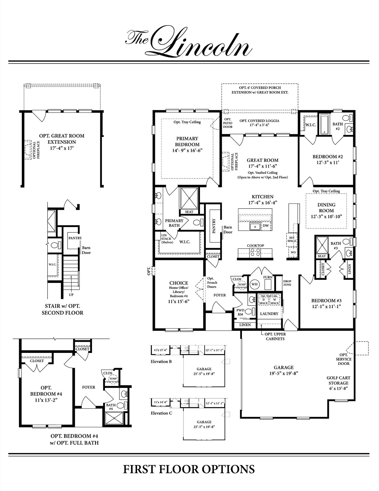 Lincoln First Floor — Ward Communities home