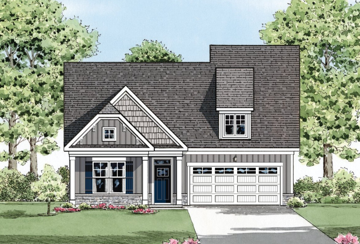 Lindsay I Elevation B — Ward Communities home