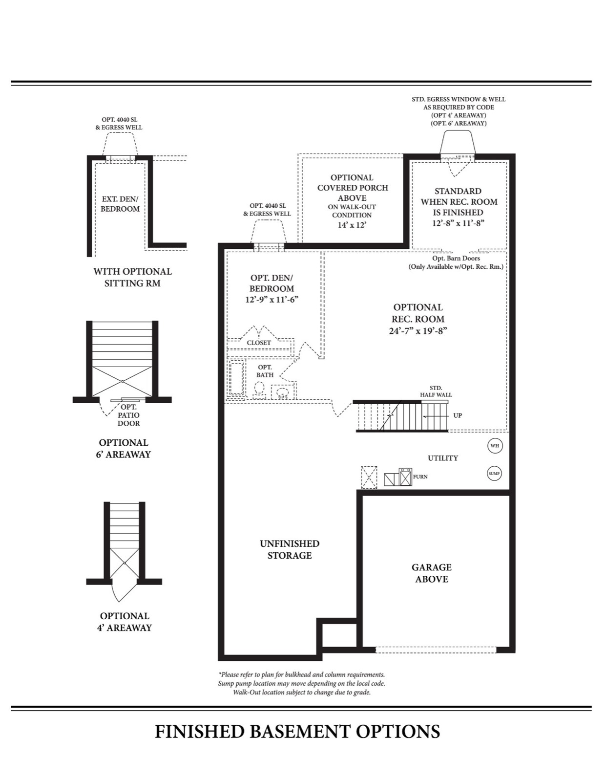 Lindsay I Finished Basement Option — Ward Communities home