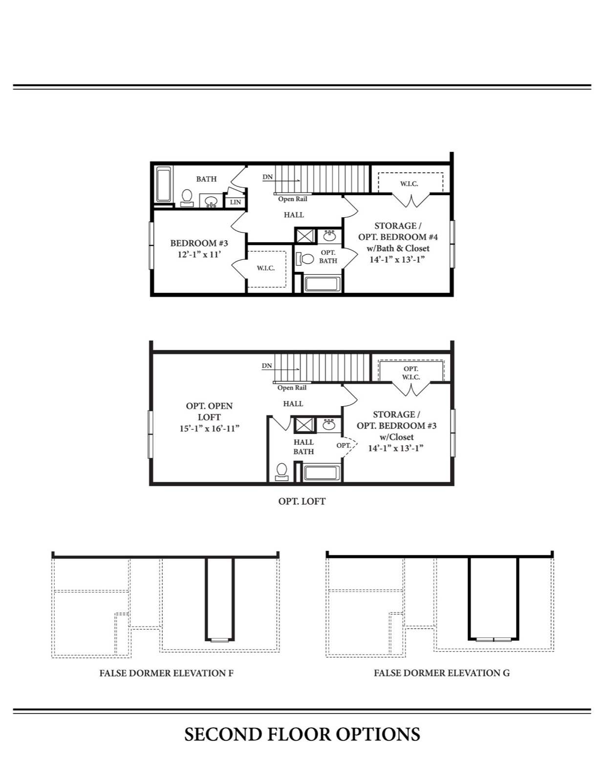 Lindsay II Optional Second Floor — Ward Communities home