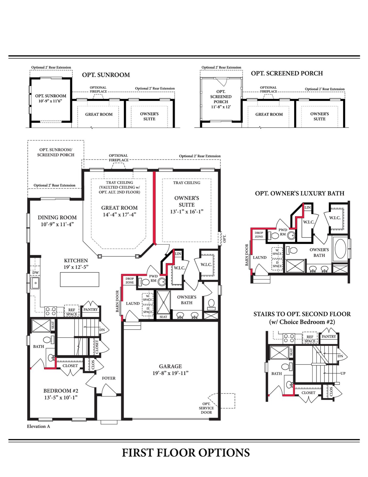 Patton First Floor — Ward Communities home