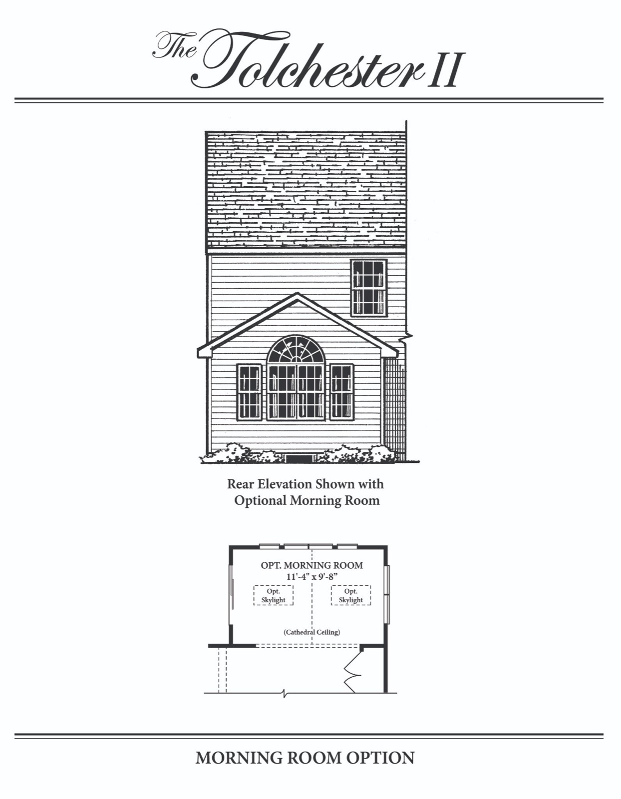 Tolchester II Morning Room Option — Ward Communities home