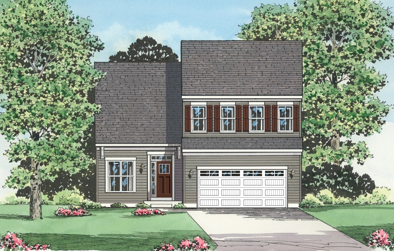 Tolchester II Elevation A — Ward Communities home